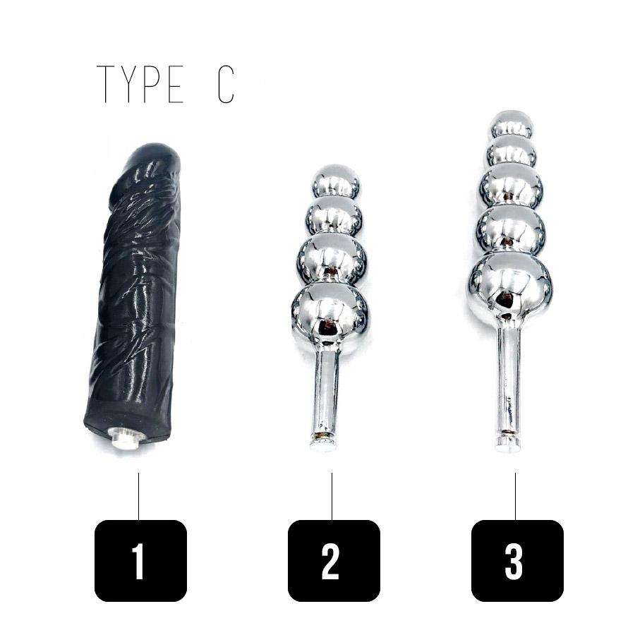 Analplug Dildo Keuschheitsgürtel Typ C
