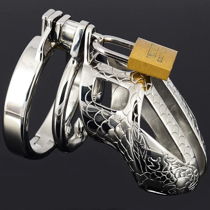 Keuschheitskäfig Für Männer Metall Barracuda - Image 2