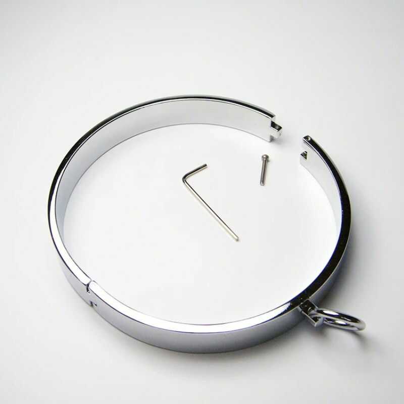 Halsband bdsm flach und metall - Image 3