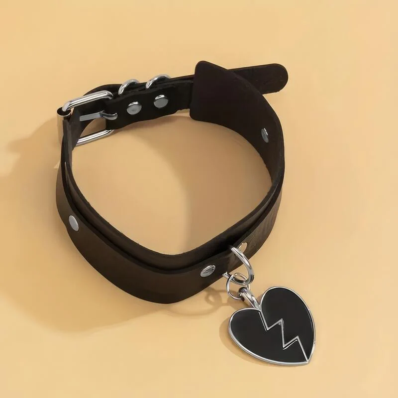 BDSM Halsband mit Herz - Image 4