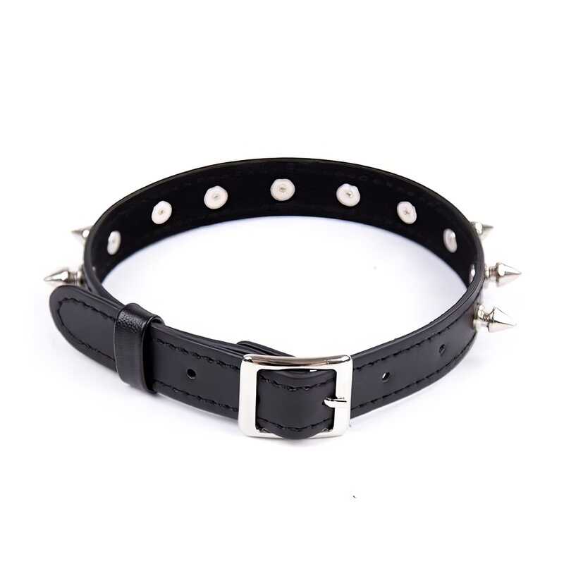 BDSM Halsband mit Metallspitzen - Image 3
