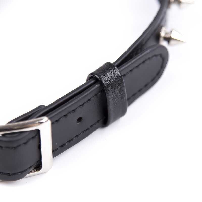 BDSM Halsband mit Metallspitzen - Image 4
