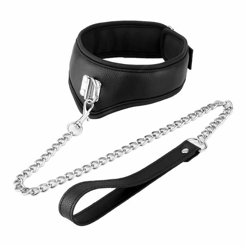 Bdsm Halsband mit Leine