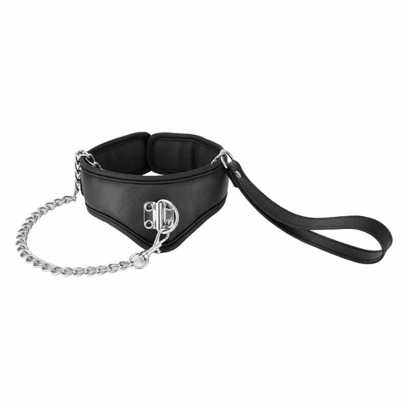 Bdsm Halsband mit Leine - Image 4
