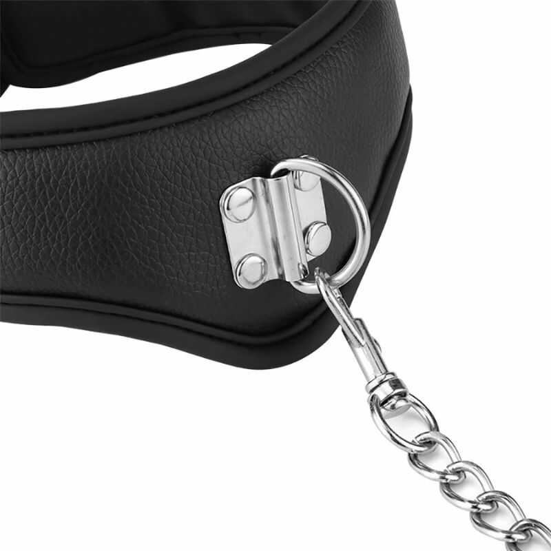 Bdsm Halsband mit Leine - Image 5