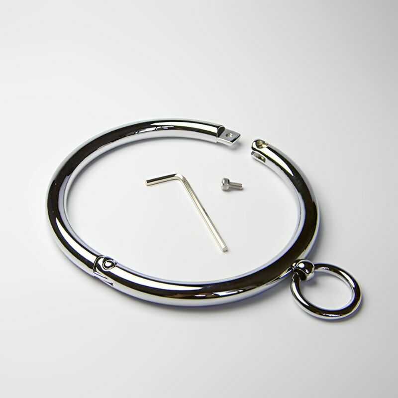 Halsband bdsm rund und metall - Image 4