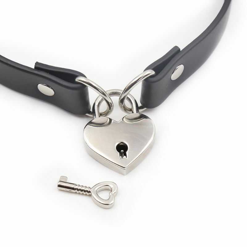 Bdsm Vorhängeschloss Halsband - Image 2