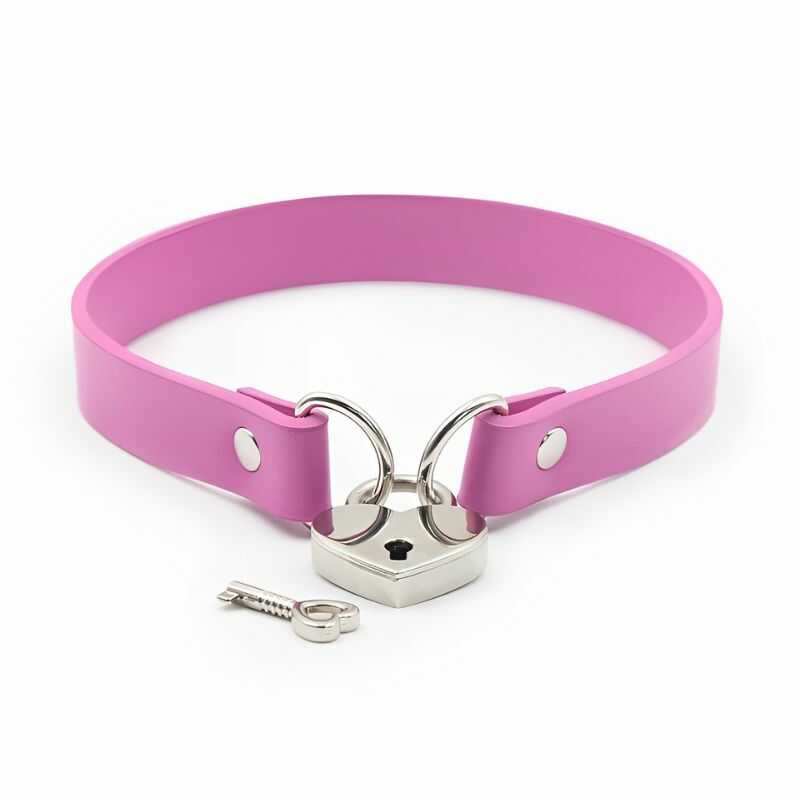 Bdsm Vorhängeschloss Halsband - Image 6