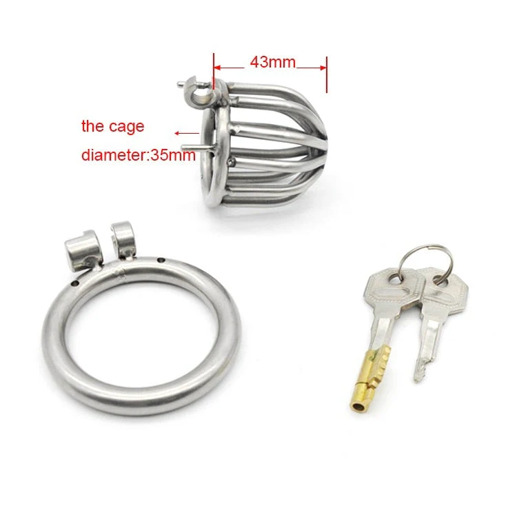 Keuschheitskäfig Für Männer Metall Birdy - Image 2