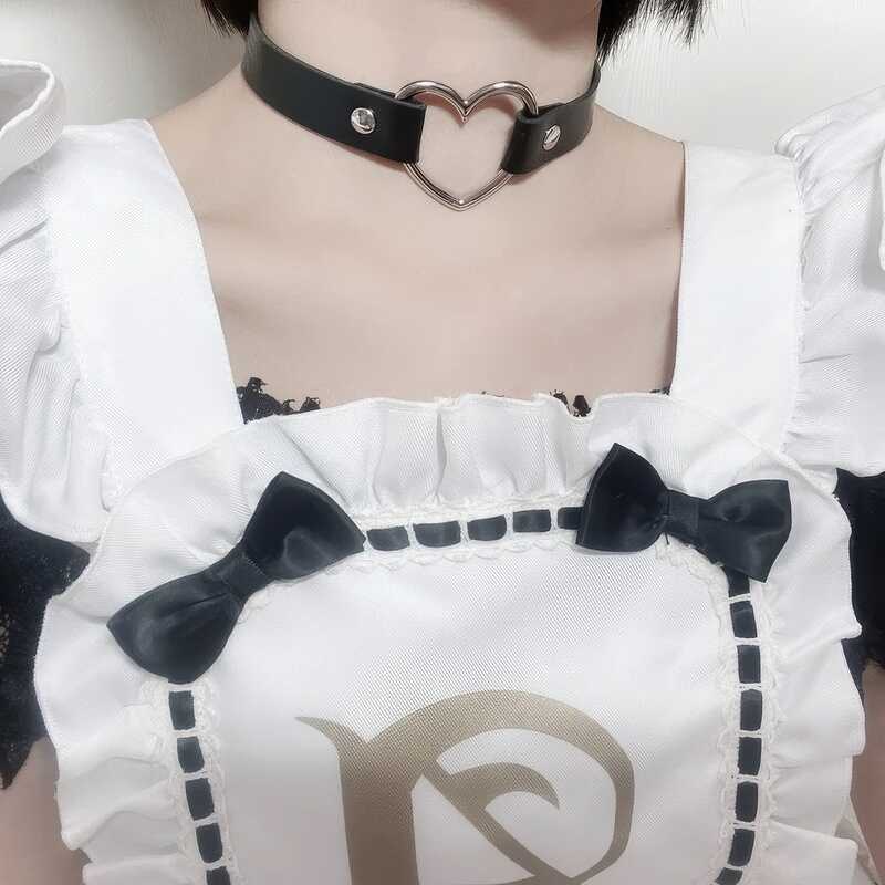 BDSM Halsband mit Herz - Image 2