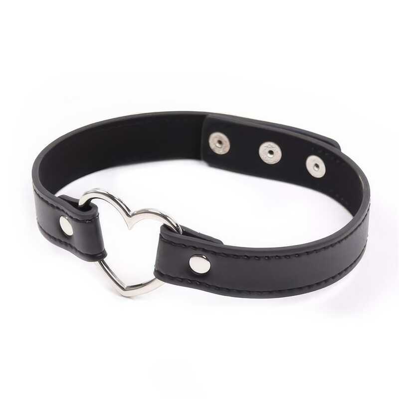 BDSM Halsband mit Herz - Image 3