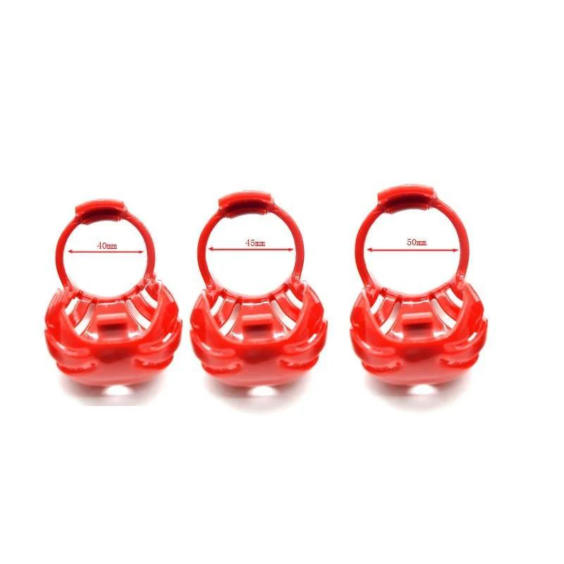 E-stim Keuschheitskäfig Mann - GBX Transparent - Image 5