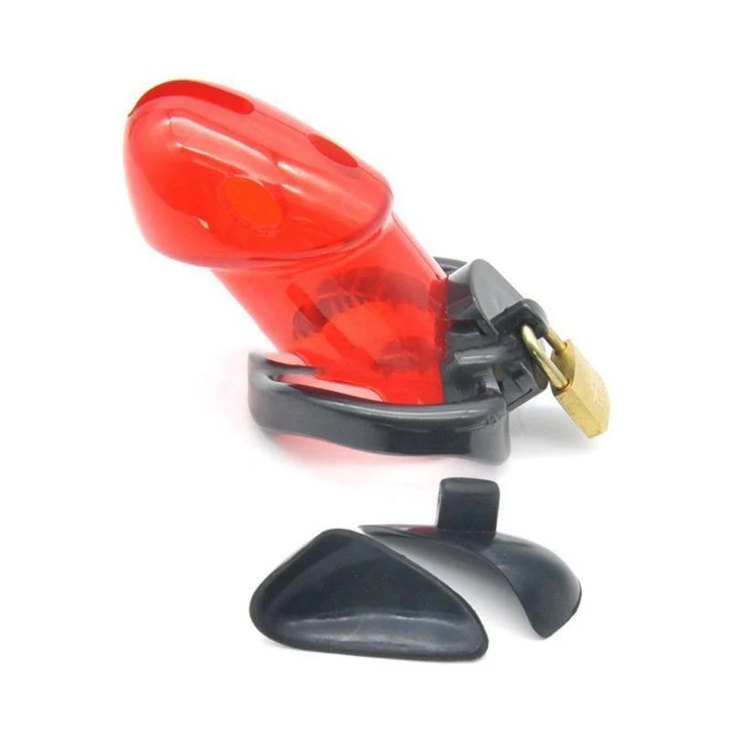 Elektrischer PKeuschheitskäfig Mann - Holy Trainer G2 Red - Image 3