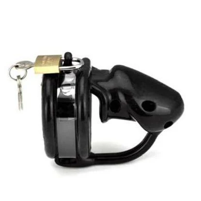 Flexibel Peniskäfig Mann - Master 20 Schwarz