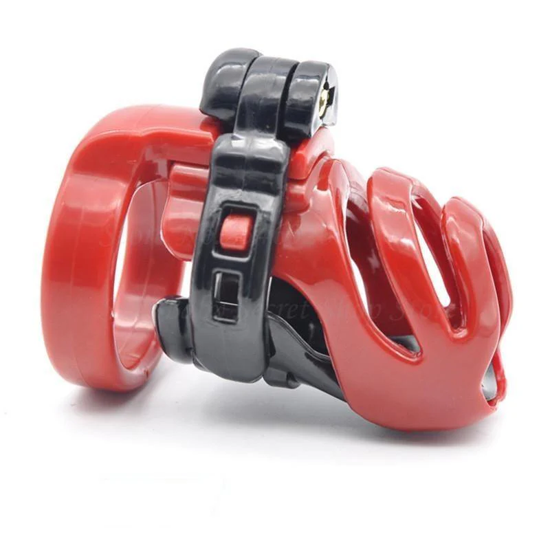 Fürst Albert Piercing Keuschheits-Käfig - PA 100 Red
