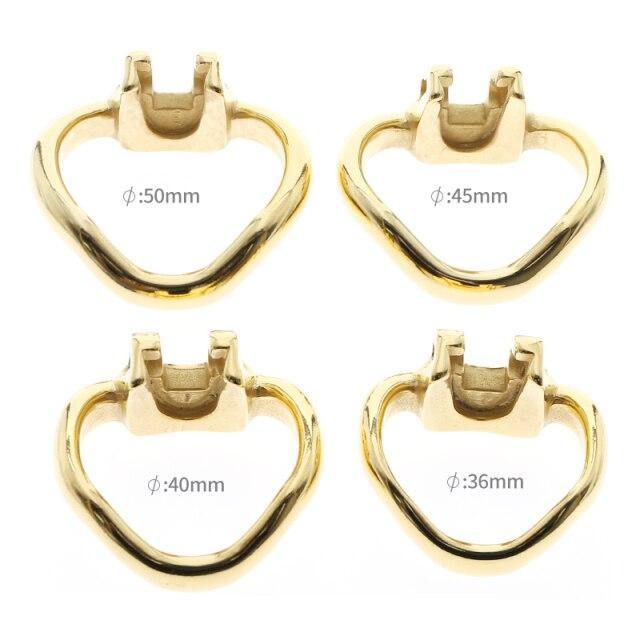 Gold HT V3 Zusatzringe für keuschheitskäfige - Image 2