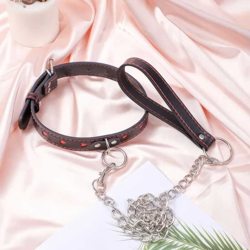 Chain Leine BDSM Halsband - Image 2