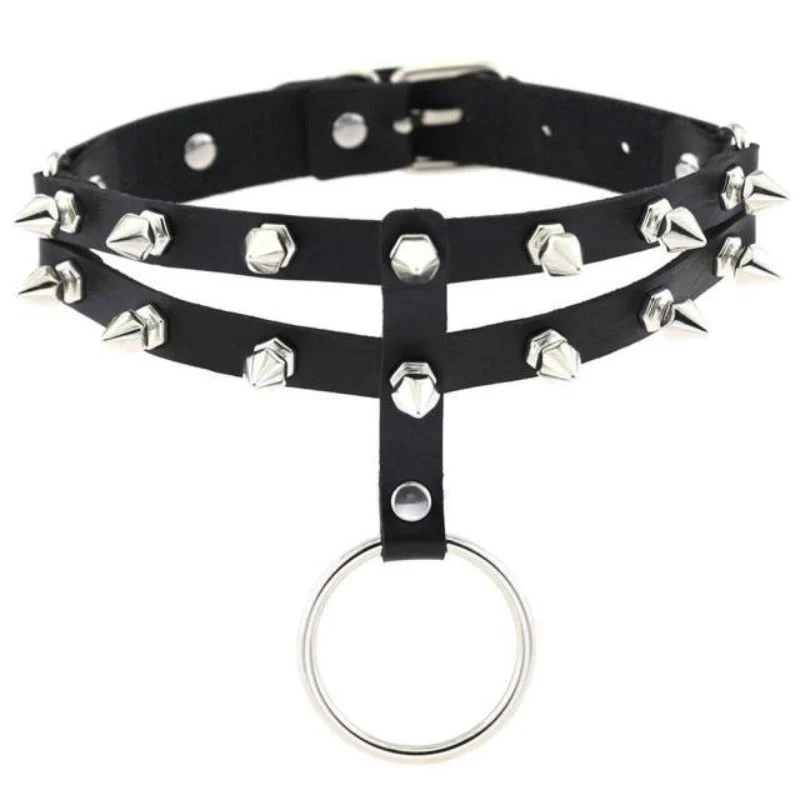 BDSM Halsband Mit Nieten