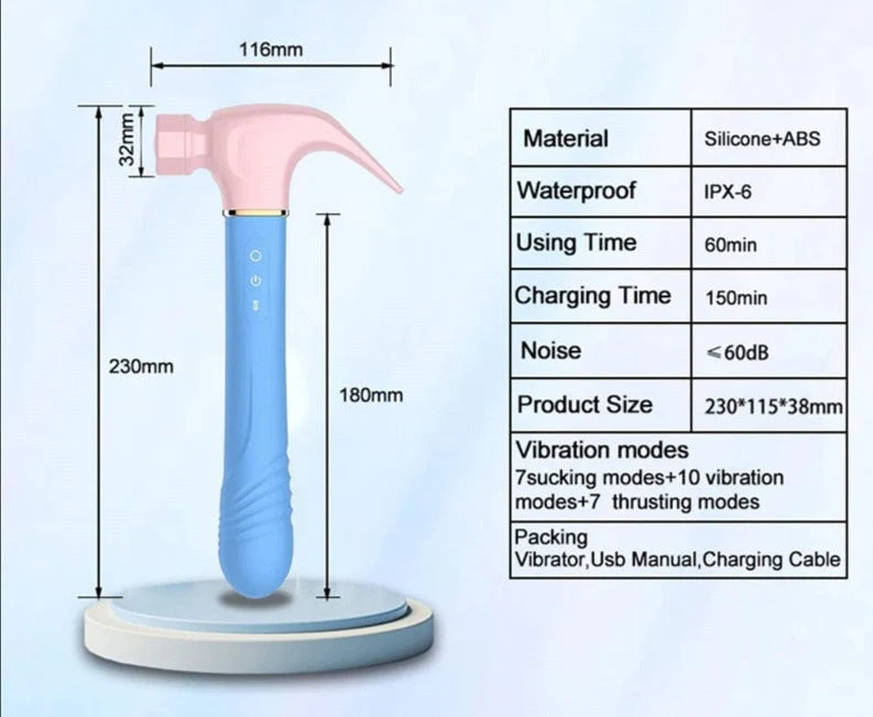 Hammer Vibrator Paarspielzeug - Image 5
