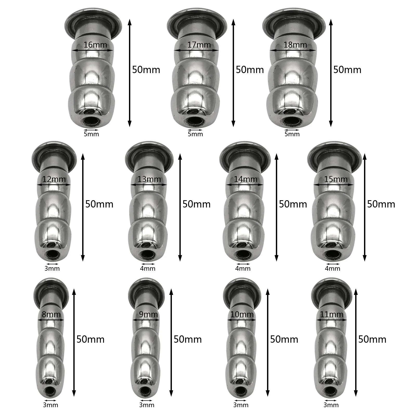 Harnröhrenkatheter Für Keuschheitskäfig 50818 Mm Rod S005