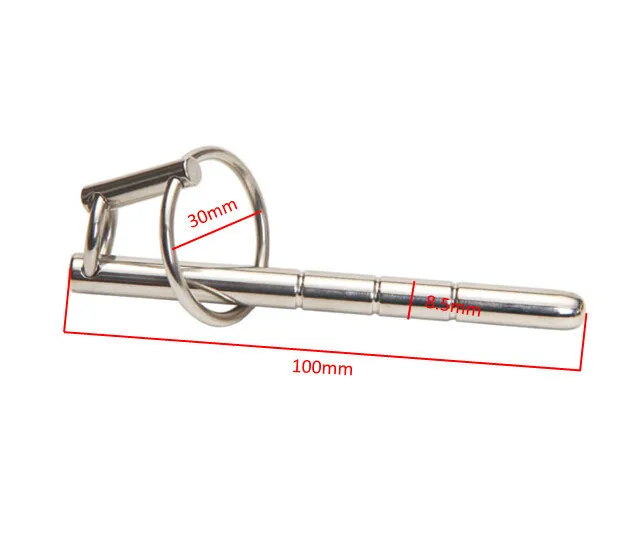 Harnröhrenplug Aus Metall 10085 Mm Für Keuschheitskäfig 461