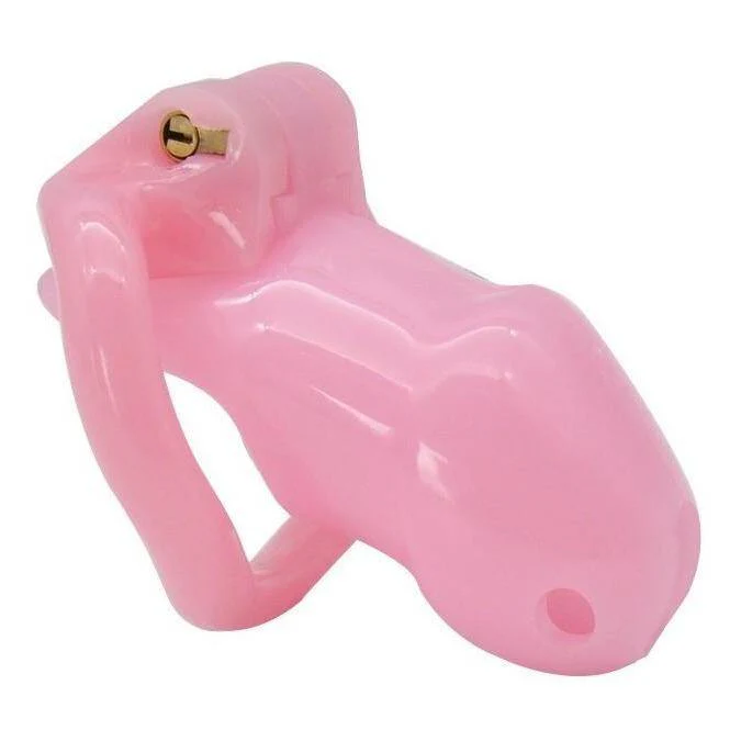 Harz Keuschheitskäfig Mann - GB 3000 Pink
