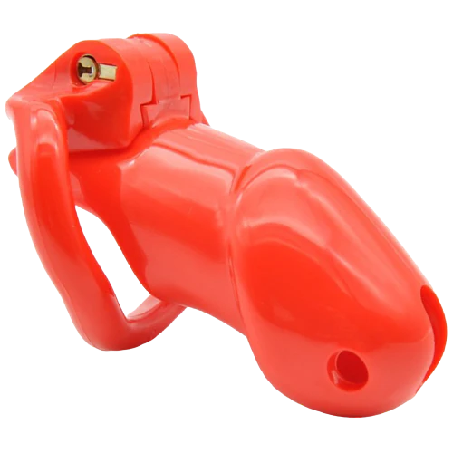 Harz Keuschheitskäfig Mann - GB 3000 Red