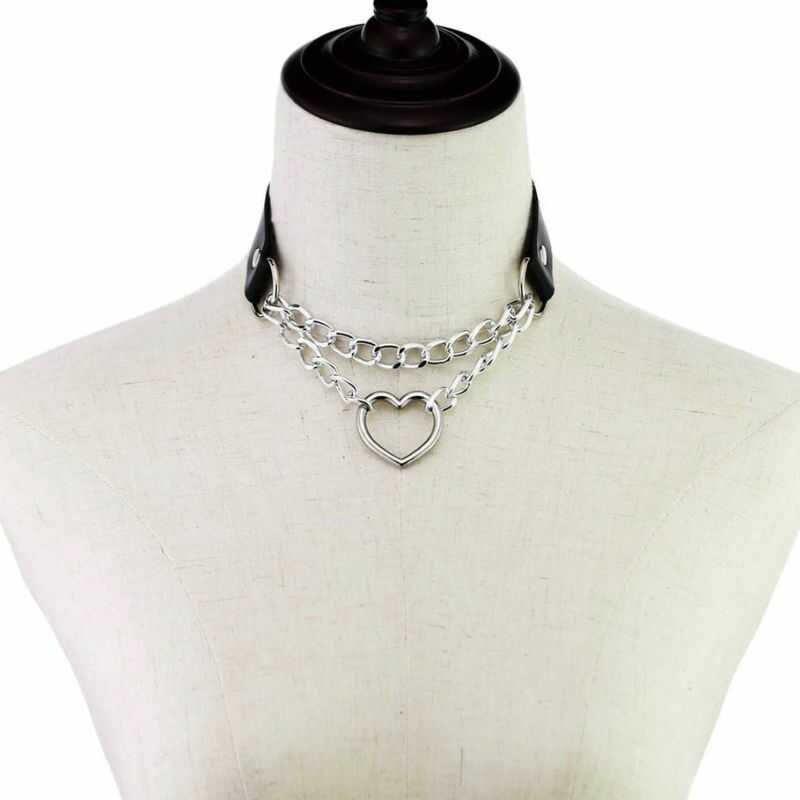 BDSM Halsband Herzanhänger - Image 2