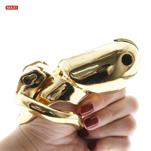 HT V3 Gold Metall-Keuschheits-Käfig - 5 Modelle - Image 7