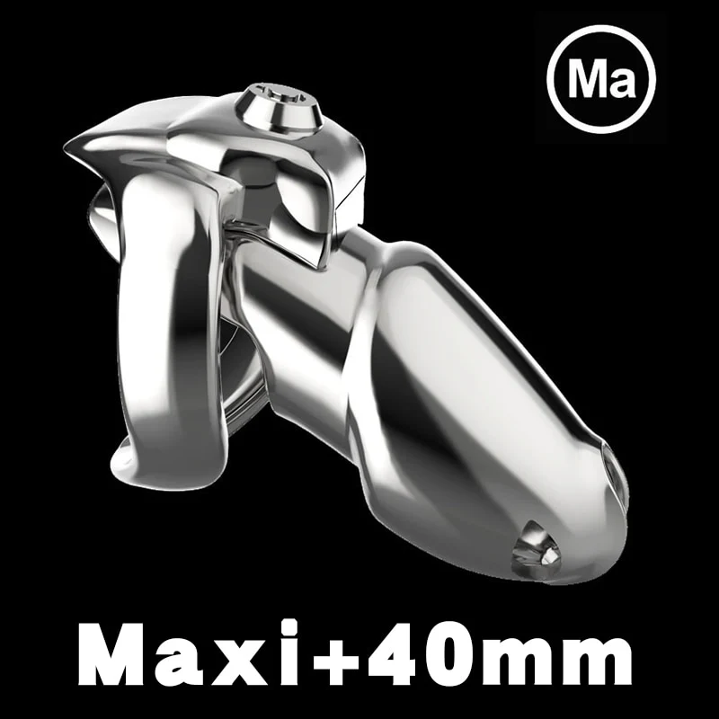 HT-V5 Click & Lock - Metall Keuschheitskäfig - Image 12
