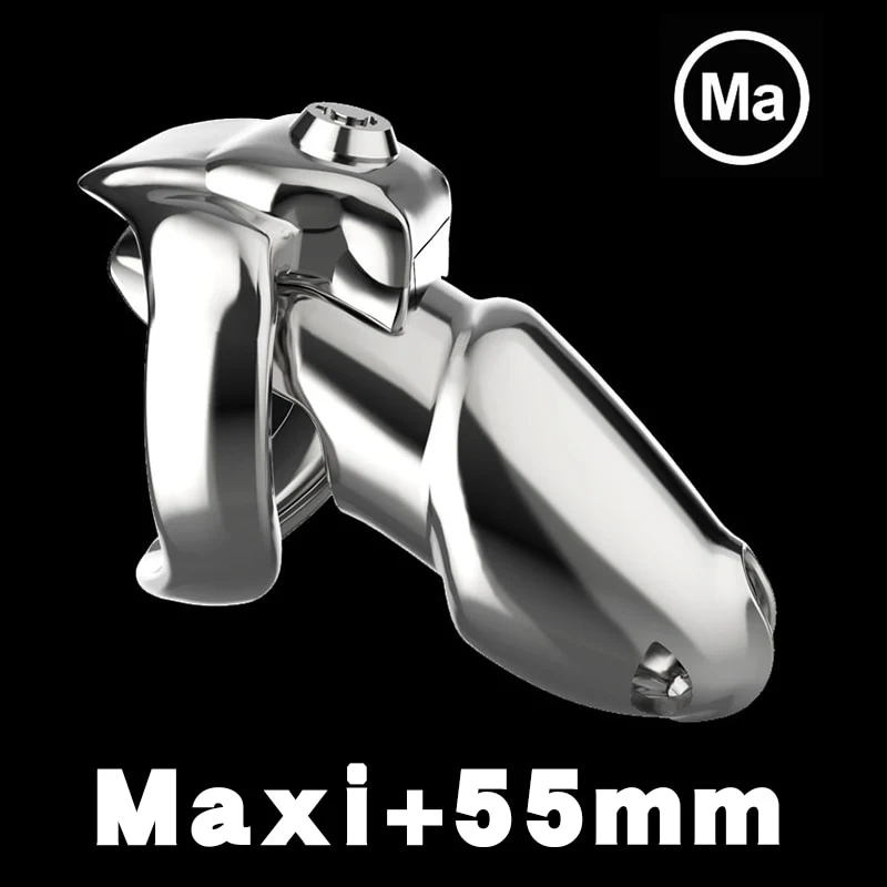 HT-V5 Click & Lock - Metall Keuschheitskäfig - Image 23