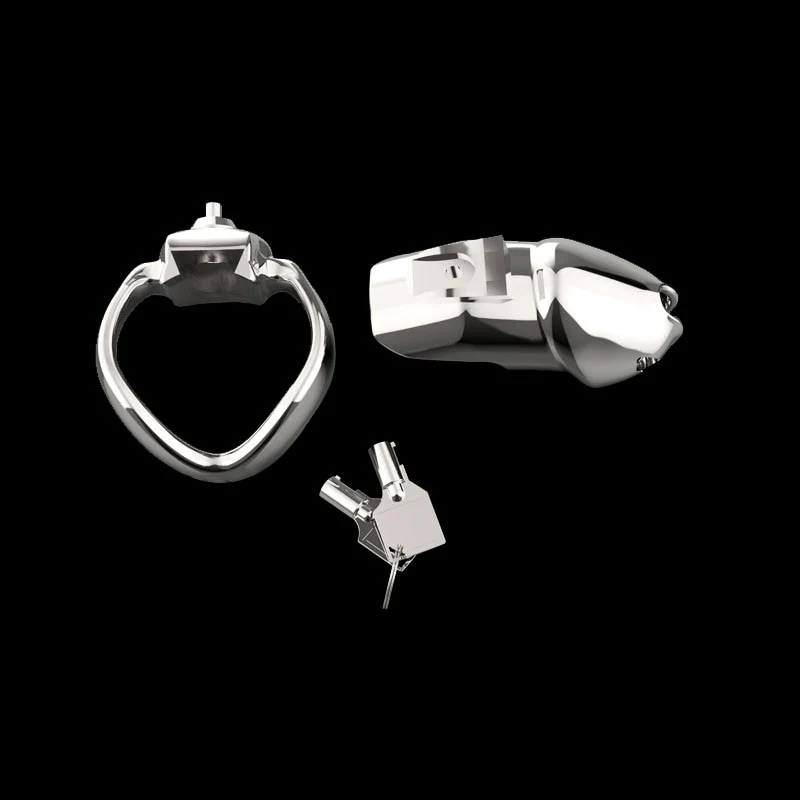HT-V5 Click & Lock - Metall Keuschheitskäfig - Image 30