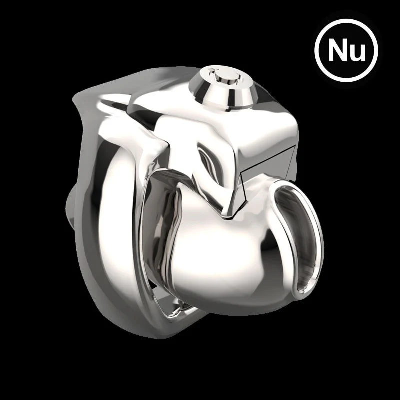 HT-V5 Click & Lock - Metall Keuschheitskäfig - Image 31