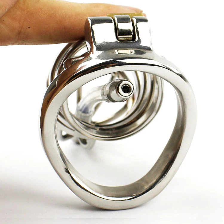 Keuschheitskäfig Für Männer Stahl Infinity L - Image 4