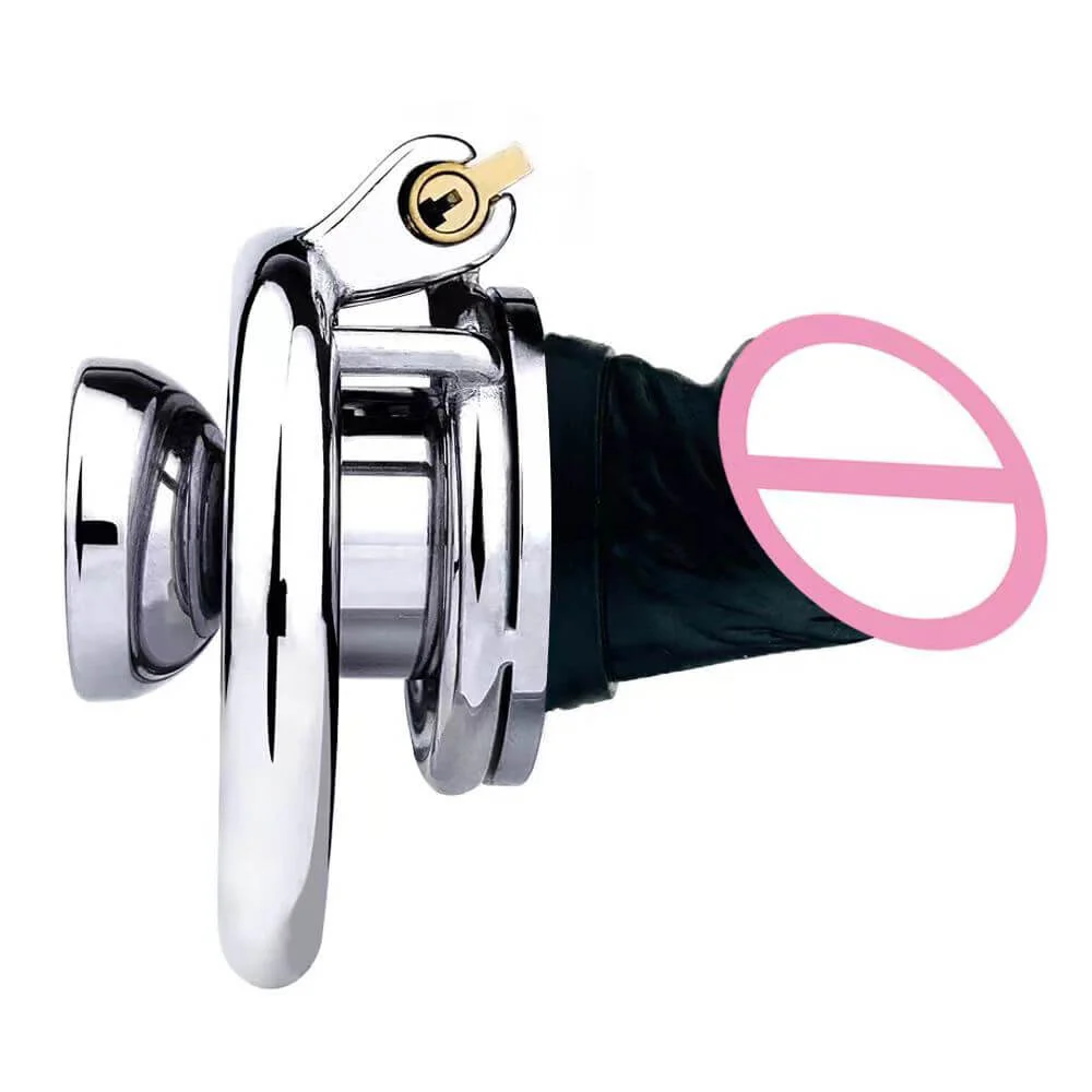 Umgekehrte Silikon Hülle für Dildo #402 Käfig zur Enthaltsamkeit - Image 8