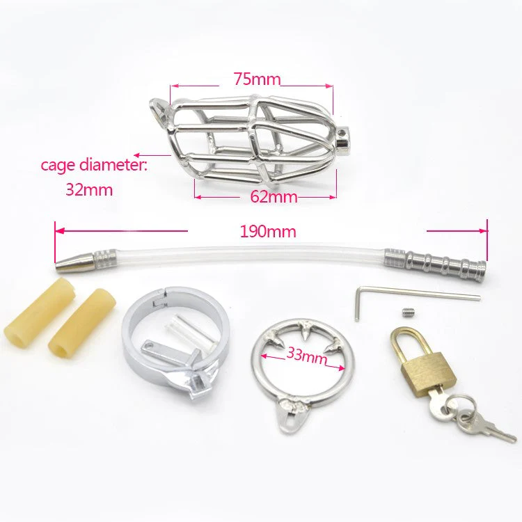 Keuschheitskäfig Aus Metall Harnröhre Le Clapier - Image 2