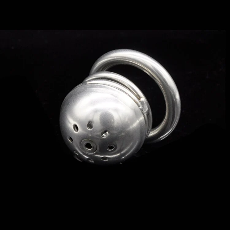Keuschheitskäfig aus Metall mit Harnröhrenstab A221 - Image 3