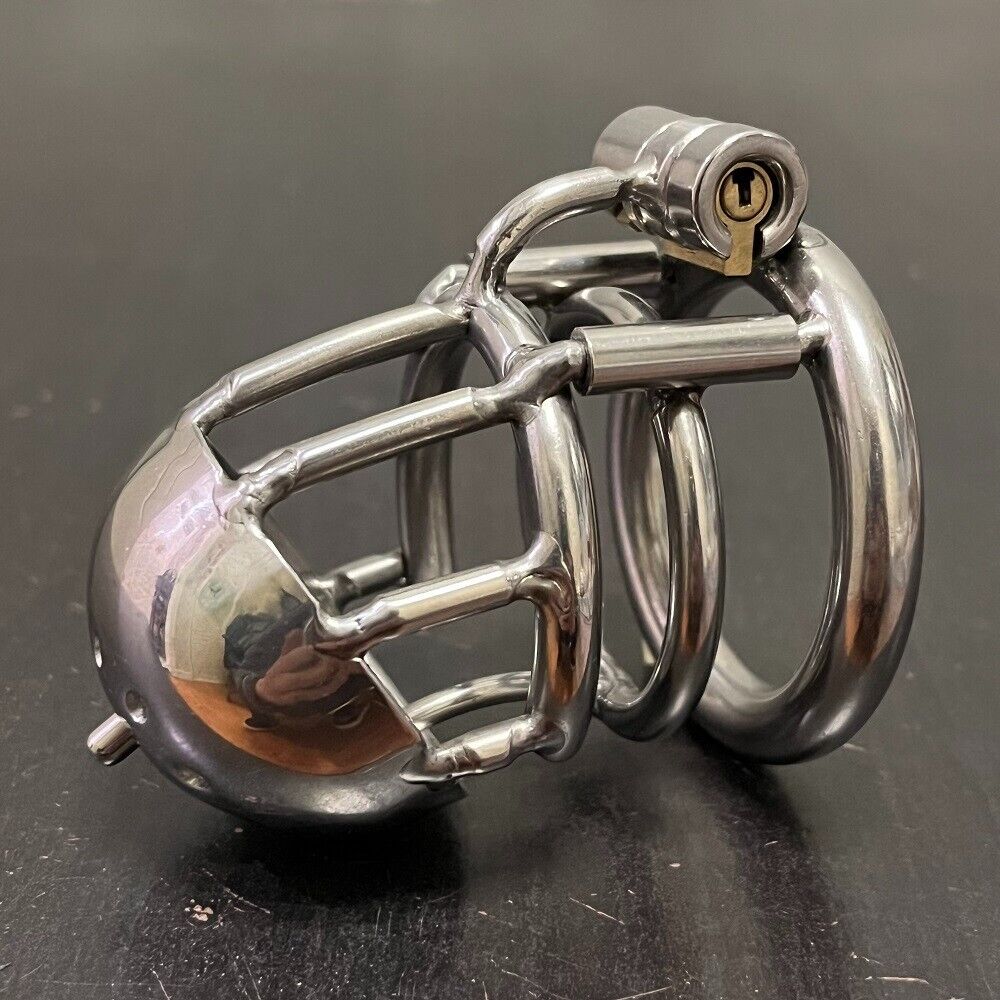 Keuschheitskäfig aus Metall mit PA Hook 4mm - Image 5