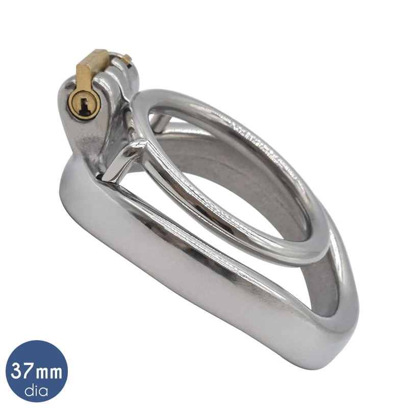 Keuschheitskäfig aus Metall - Symbol für Unterwürfigkeit
