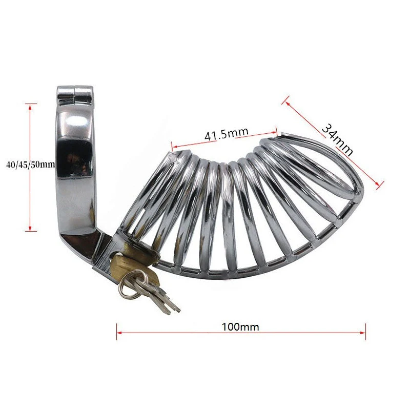 Keuschheitskäfig Aus Metall Für Männer The Box - Image 2