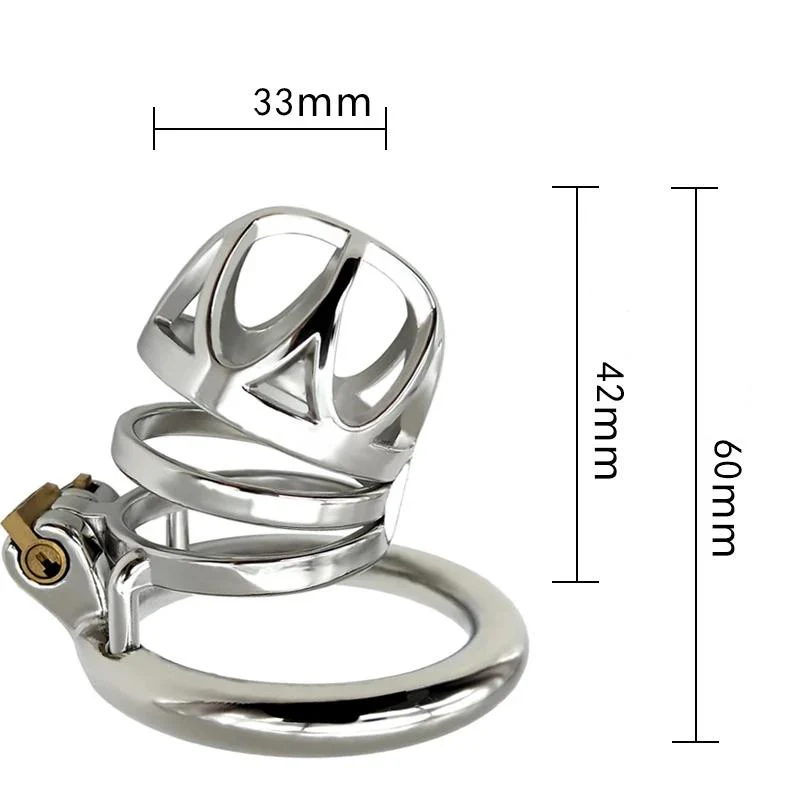 Keuschheitskäfig Aus Metall Le Cabanon M - Image 2