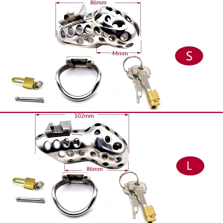 Keuschheitskäfig Für Männer Metall V3 L - Image 2