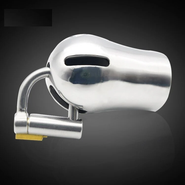 Keuschheitskäfig für Prinz-Albert-Piercing oder Frenum-Piercing, mit Vorhängeschloss A294-W - Image 6