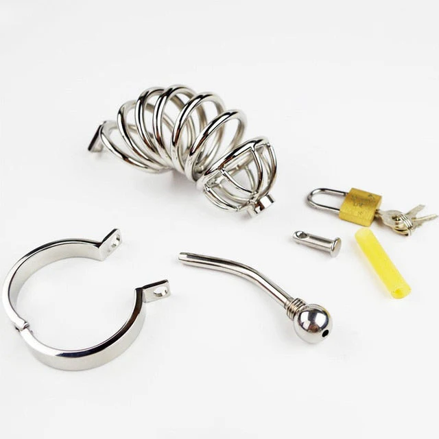 Harnröhrenkeuschheitskäfig Metall Jail Xl - Image 5