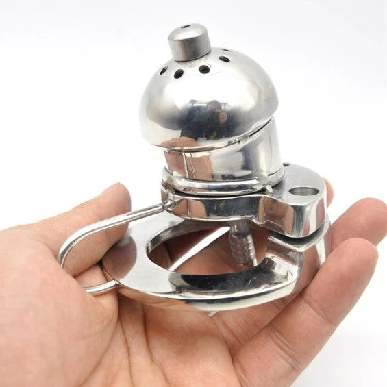 Harnröhrenkeuschheitskäfig Metall La Niche - Image 4