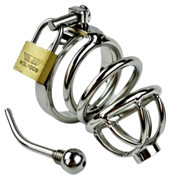 Harnröhrenkeuschheitskäfig Metall Jail M - Image 5