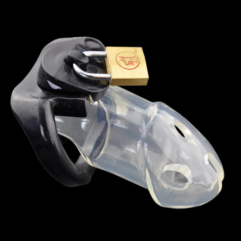 Keuschheitskäfig Mann - Holy Trainer G2 Transparent - Image 3