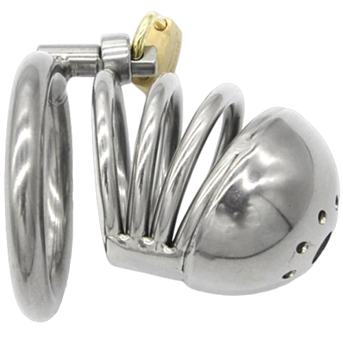 Keuschheitskäfig Für Männer Stahl Darkness L - Image 4