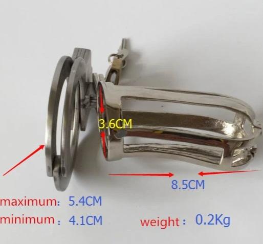 Keuschheitskäfig Für Männer Metall Handschellen - Image 3