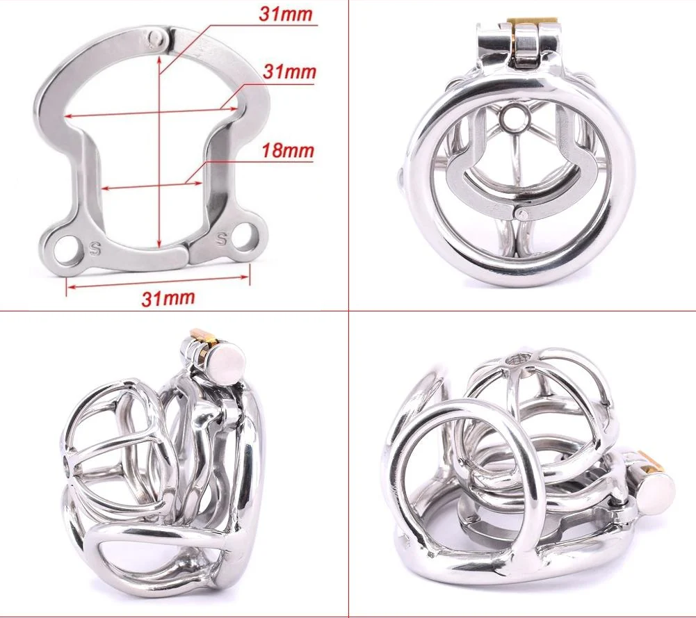 Keuschheitskäfig Aus Metall Birdjail M - Image 6